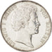 German States, BAVARIA, Ludwig I, Gulden, 1847, Munich, AU(50-53), Silver