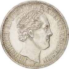 Stati tedeschi, BAVARIA, Ludwig I, Gulden, 1853, BB+, Argento, KM:788