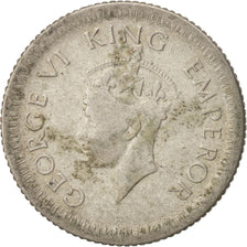 Monnaie, INDIA-BRITISH, George VI, 1/4 Rupee, 1942, TB+, Argent, KM:546