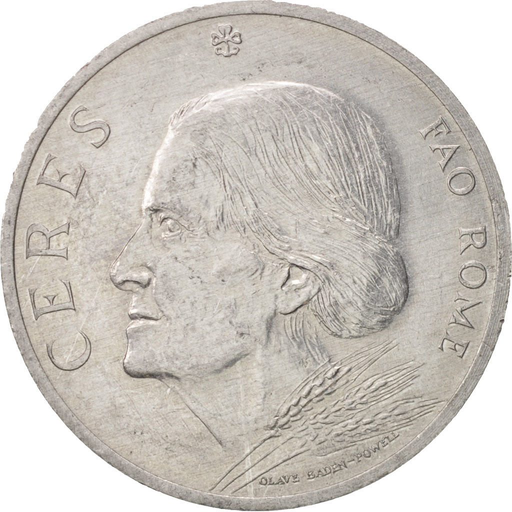 United Nations, Jeton, Italia, FAO Rome, 1973, SUP, Aluminium