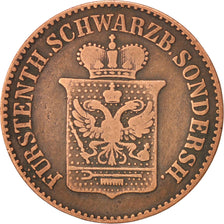 Estados alemanes, SCHWARZBURG-SONDERSHAUSEN, G, 3 Pfennig, 1846, Arnstadt, BC+