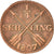 Moneta, Svezia, Gustaf IV Adolf, 1/4 Skilling, 1807, BB, Rame, KM:564