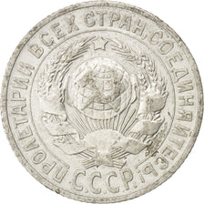 RUSSIA, 15 Kopeks, 1925, KM #87, EF(40-45), Silver, 2.75