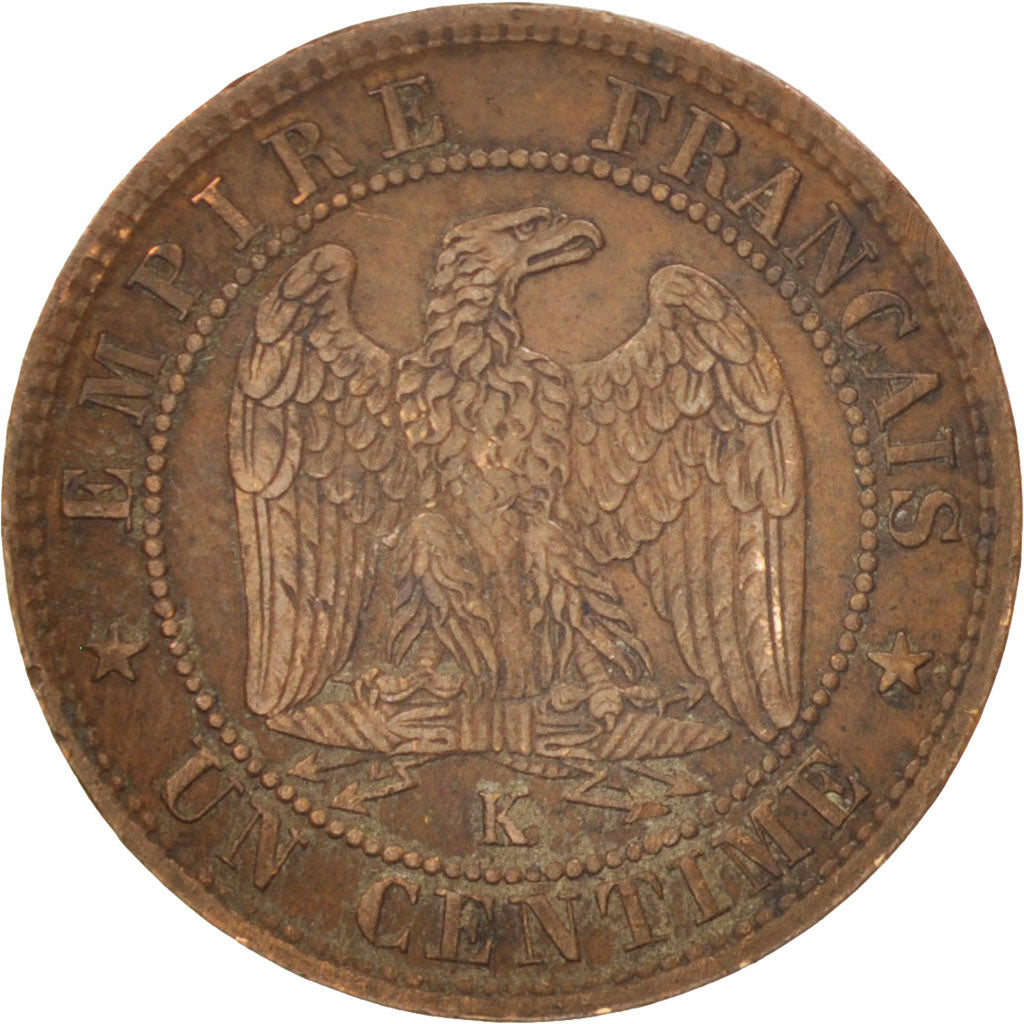 France, Napoleon III, Napoléon III, Centime, 1962, Bordeaux, EF(40-45), Bronze