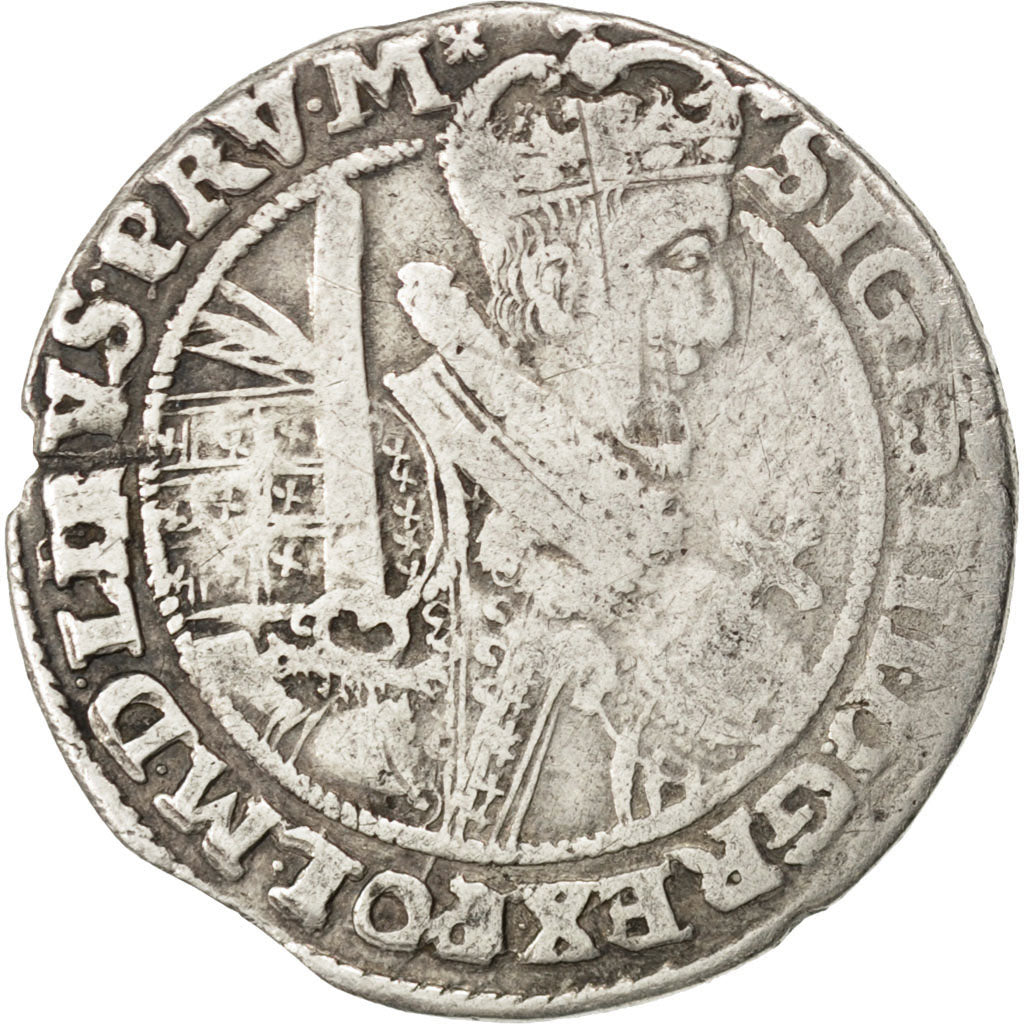 POLAND, Ort, 18 Groszy - 1/4 Thaler, 1622, Cracow, KM #37, VF(20-25), Silver,...