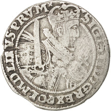 POLAND, Ort, 18 Groszy - 1/4 Thaler, 1622, Cracow, KM #37, VF(20-25), Silver,...
