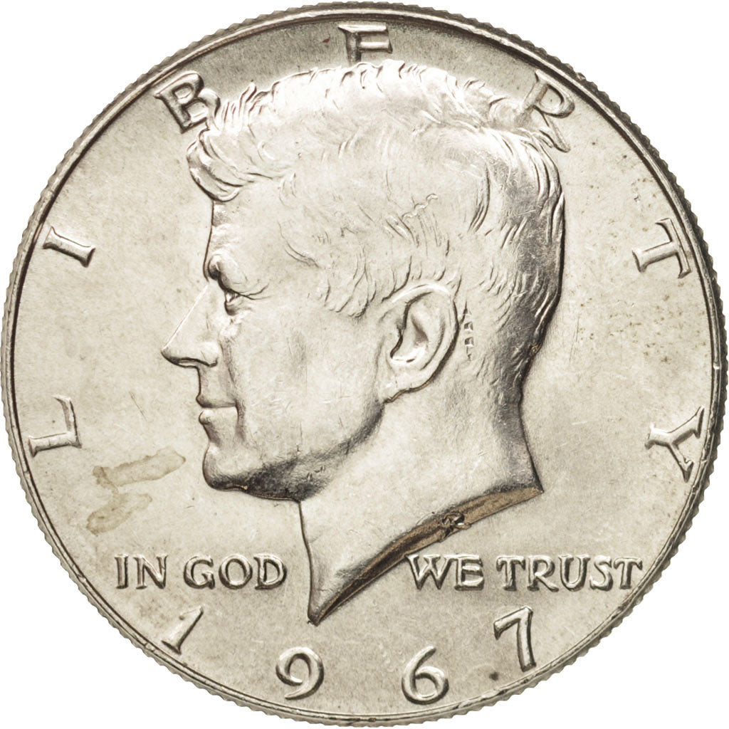 United States, Kennedy Half Dollar, Half Dollar, 1967, U.S. Mint, Philadelphia