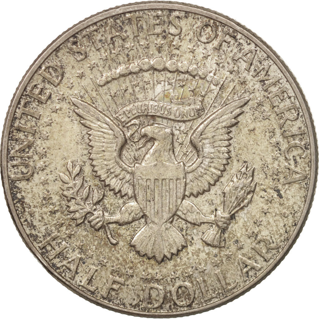 Coin, United States, Kennedy Half Dollar, Half Dollar, 1964, U.S. Mint