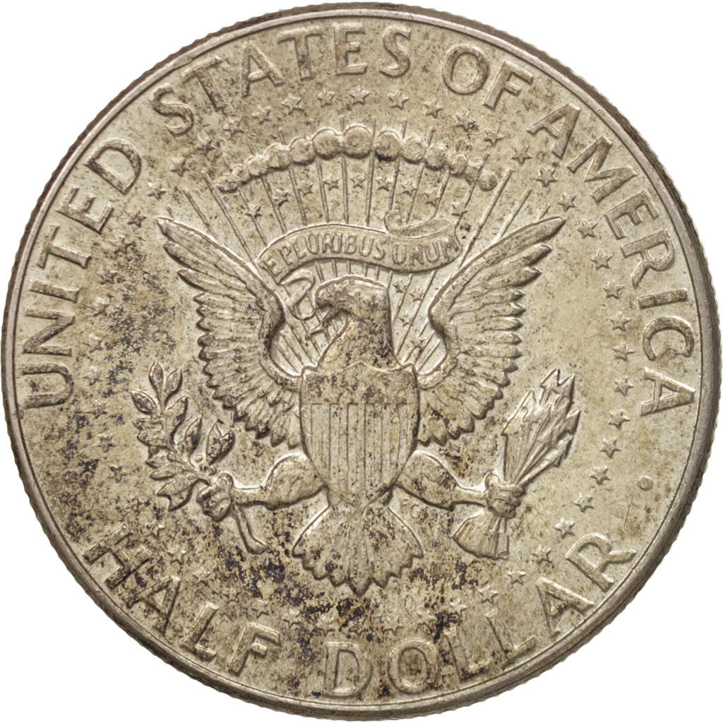 Coin, United States, Kennedy Half Dollar, Half Dollar, 1964, U.S. Mint