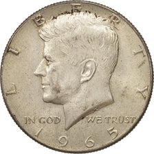 Coin, United States, Kennedy Half Dollar, Half Dollar, 1965, U.S. Mint