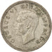 Nouvelle-Zélande, George VI, 3 Pence, 1944, TTB+, Argent, KM:7