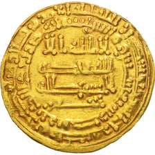 Al Mu'tamid, 1 Dinar, 870-892, Misr, AU(50-53), Gold