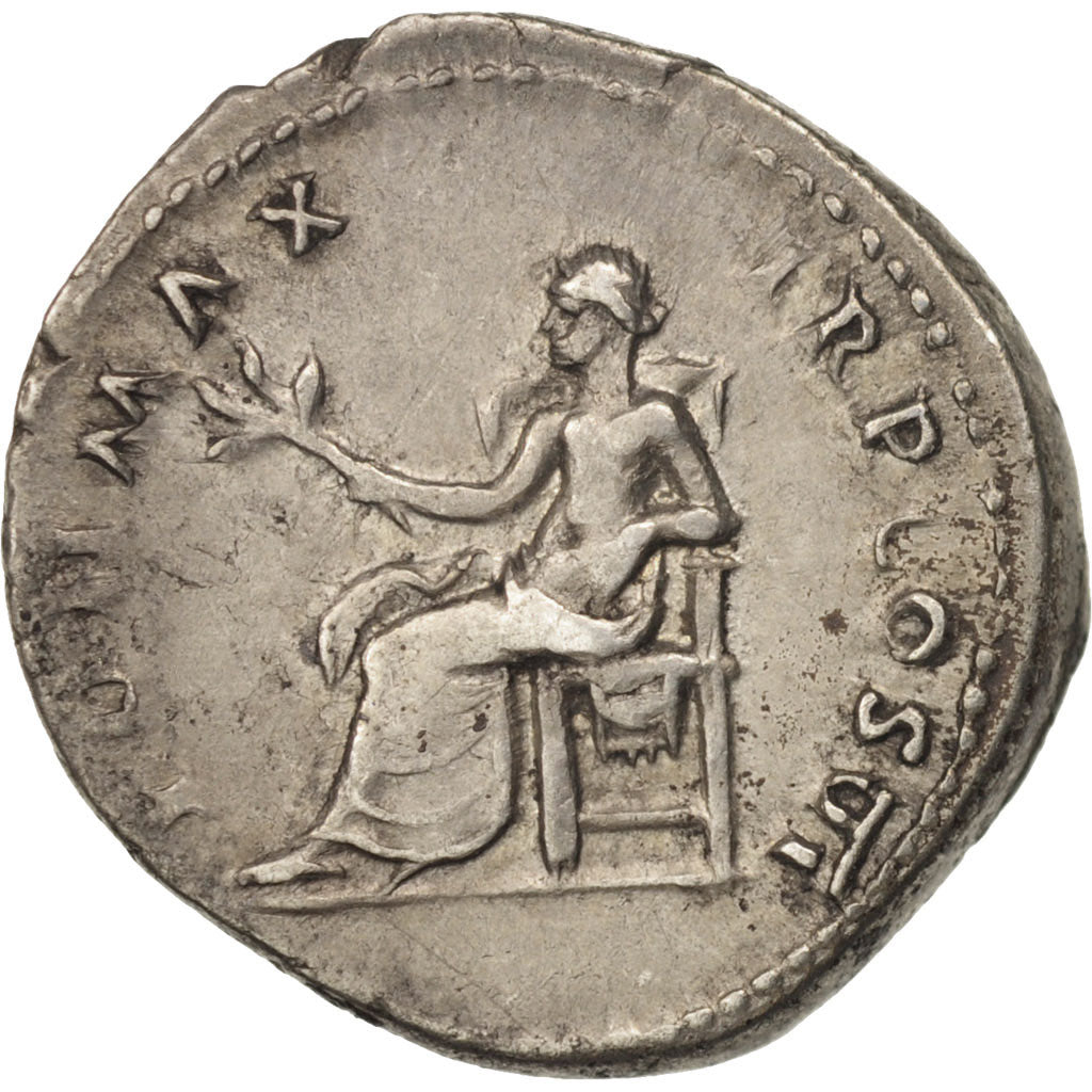 Vespasian, Denarius, 75, Roma, EF(40-45), Silver, RIC:772