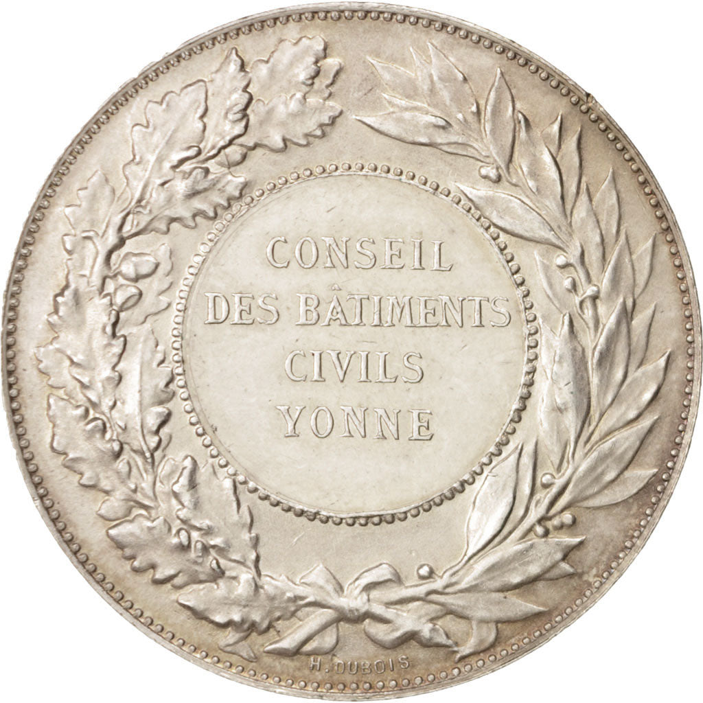 Frankreich, Medal, Conseil des Bâtiments civils de l'Yonne, Business &