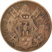 VATICAN CITY, 10 Centesimi, 1930, KM #2, EF(40-45), Bronze, 5.56