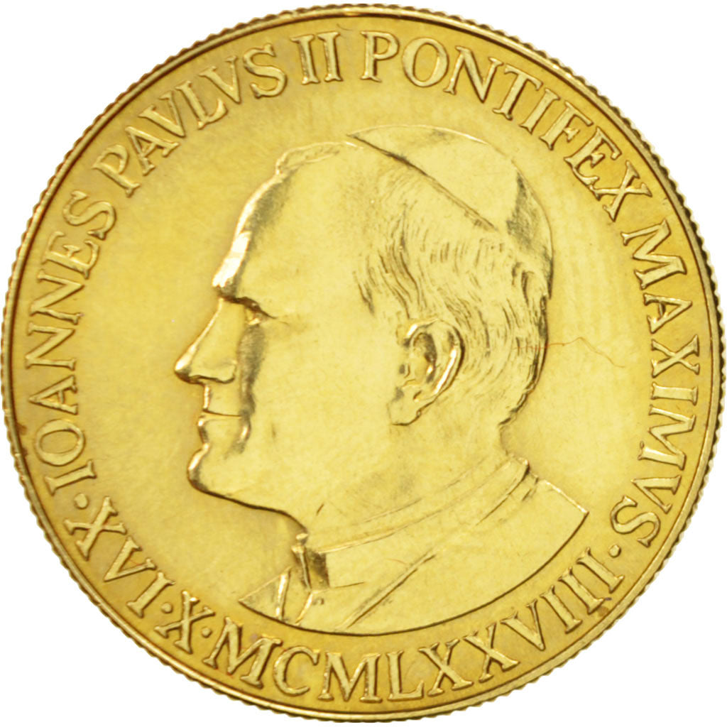 Vatican, Medal, Jean-Paul II, Religions & beliefs, 1980, FDC, Or