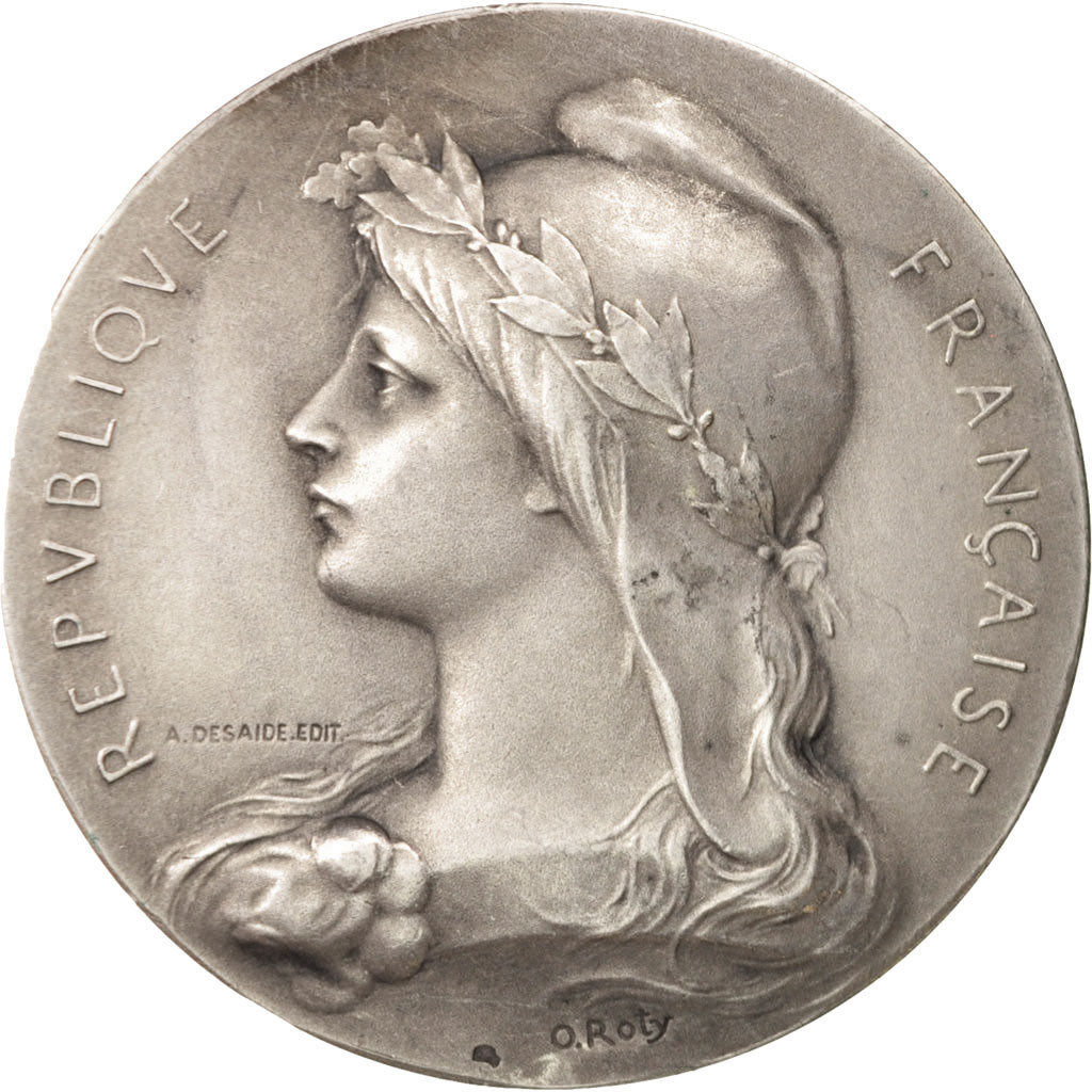 France, Medal, Préfet de la Seine-Inférieure, Politics, Society, War, Roty
