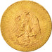 México, 50 Pesos, 1925, Mexico City, EBC+, Oro, KM:481