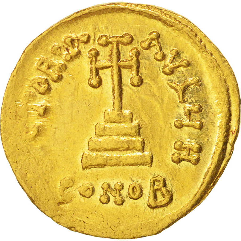 Coin, Constans II, Solidus, 651-654, Constantinople, AU(50-53), Gold, Sear:940