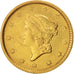 Coin, United States, Liberty Head - Type 1, Dollar, 1852, U.S. Mint