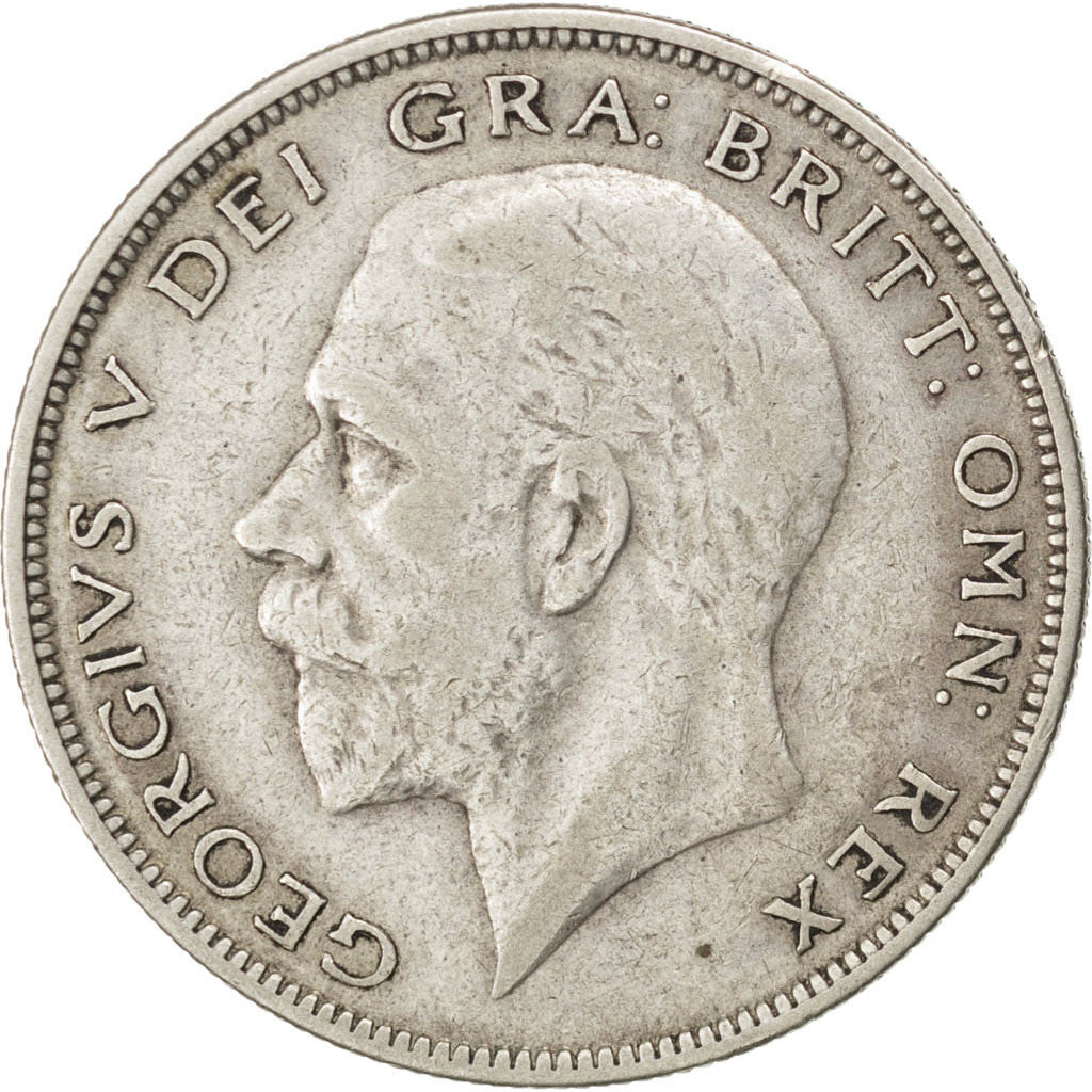 GREAT BRITAIN, 1/2 Crown, 1928, KM #835, EF(40-45), Silver, 32.3, 14.05