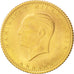 Turchia, 25 Kurush, 1967, SPL, Oro, KM:851