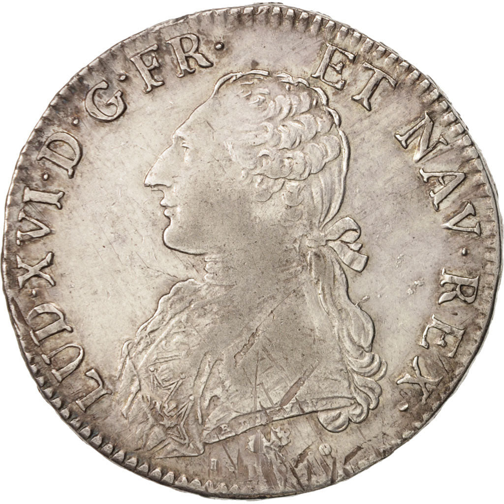 Coin, France, Louis XVI, Écu aux branches d'olivier, Ecu, 1784, Bayonne