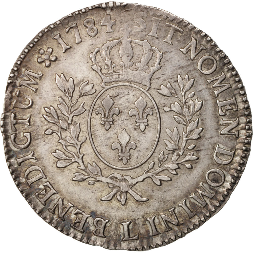 Coin, France, Louis XVI, Écu aux branches d'olivier, Ecu, 1784, Bayonne