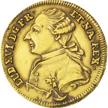 Francja, Jeton, Królewskie, AU(55-58), Mosiądz, Feuardent:13408
