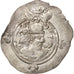 Münze, Xusros II, Drachm, 630 AD, SS+, Silber