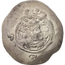 Xusros II, Drachm, 630 AD, BB, Argento
