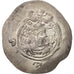 Xusros II, Drachm, 630 AD, MBC, Plata