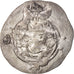 Moneda, Xusros II, Drachm, 630 AD, MBC, Plata