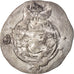 Monnaie, Xusros II, Drachme, 630 AD, TTB, Argent