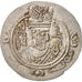 Xusros II, Hemidrachm, 630 AD, AU(55-58), Silver, Göbl 209