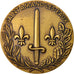 France, Medal, Abbaye de St Amand-les-Eaux, History, Pichard, MS(63), Bronze