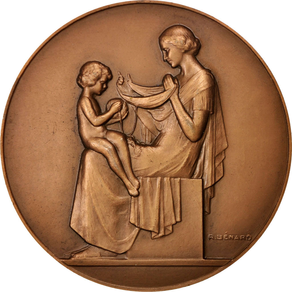 France, Medal, Ville de Lille, Politics, Society, War, 1979, Benard, AU(55-58)