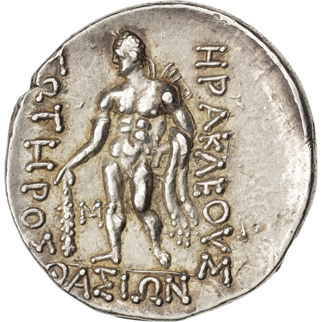 Thrace, Thasos, Dionysos, Tetradrachm, Thasos, MS(60-62), Silver, BMC #74,...