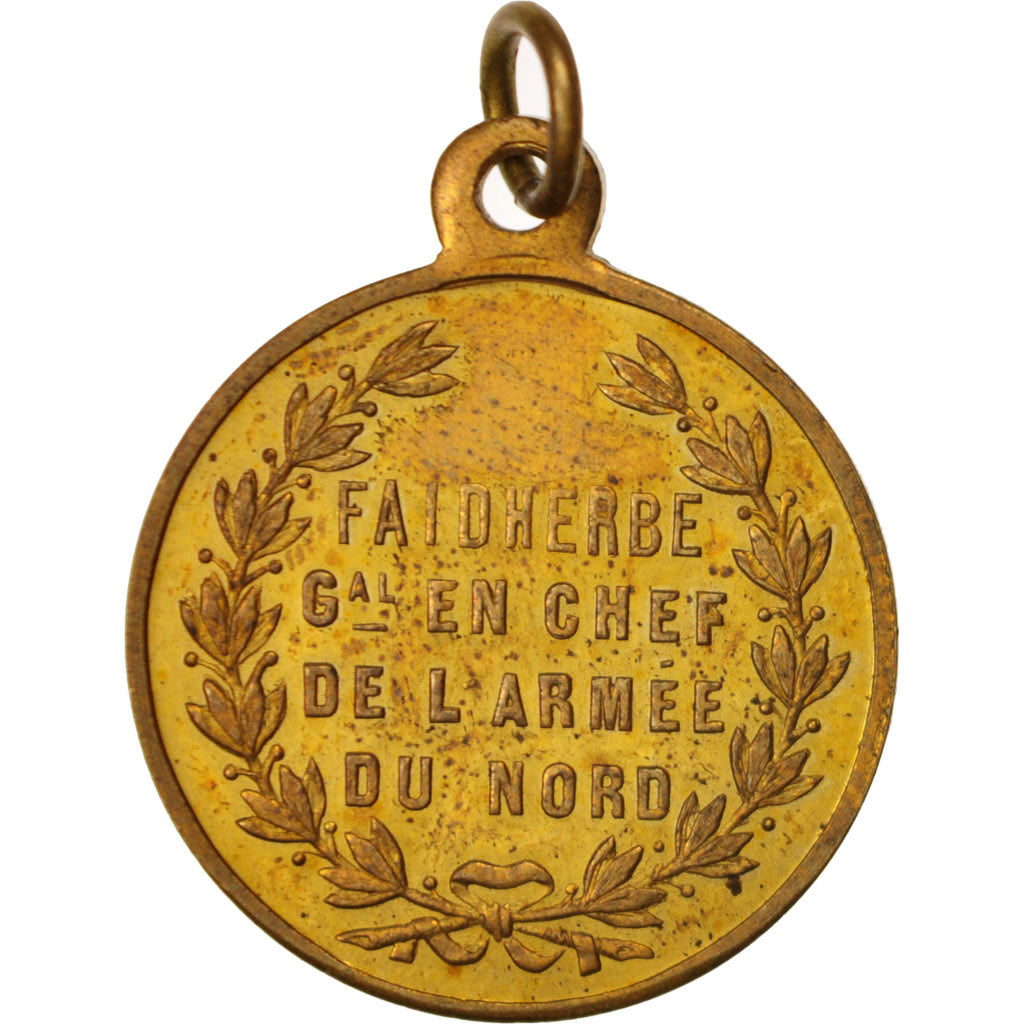 France, Medal, Général Faidherbe, Général en chef de l'armée du Nord