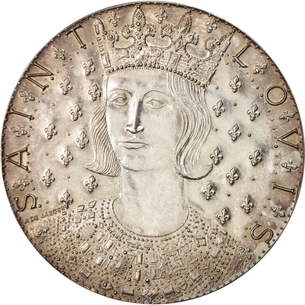 France, Medal, Saint-Louis, 7e centenaire de la mort de Saint Louis, History
