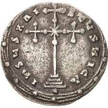 Monnaie, Constantine VII Porphyrogénète, Miliaresion, 920-944, TTB, Argent