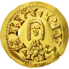 Moneda, Sisebut, Visigoths, Spain, Tremissis, 612-621, Ispalis (Seville), FDC