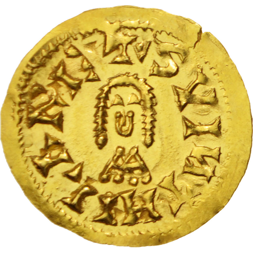 Monnaie, Sisebut, Visigoths, Spain, Tremissis, 612-621, Ispalis (Seville), FDC