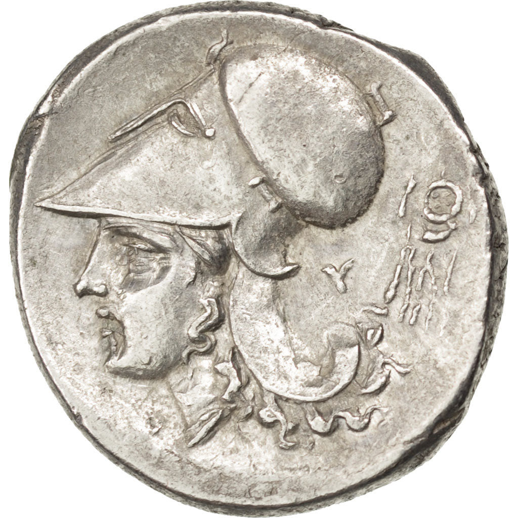 Acarnania, Thyrrheion, Stater, AU(55-58), Silver, 8.32