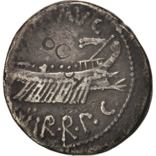 Moneda, Marcus Antonius, Denarius, 32-31 BC, BC+, Plata, Crawford:544