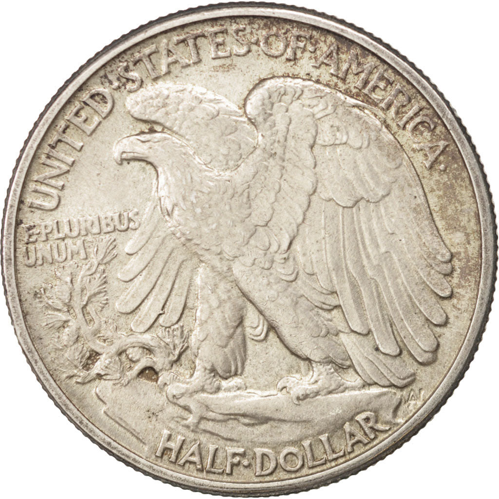 United States, Walking Liberty Half Dollar, Half Dollar, 1942, U.S. Mint