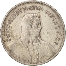 Coin, Switzerland, 5 Francs, 1939, Bern, EF(40-45), Silver, KM:40