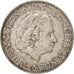 Monnaie, Pays-Bas, Juliana, 2-1/2 Gulden, 1962, TTB+, Argent, KM:185