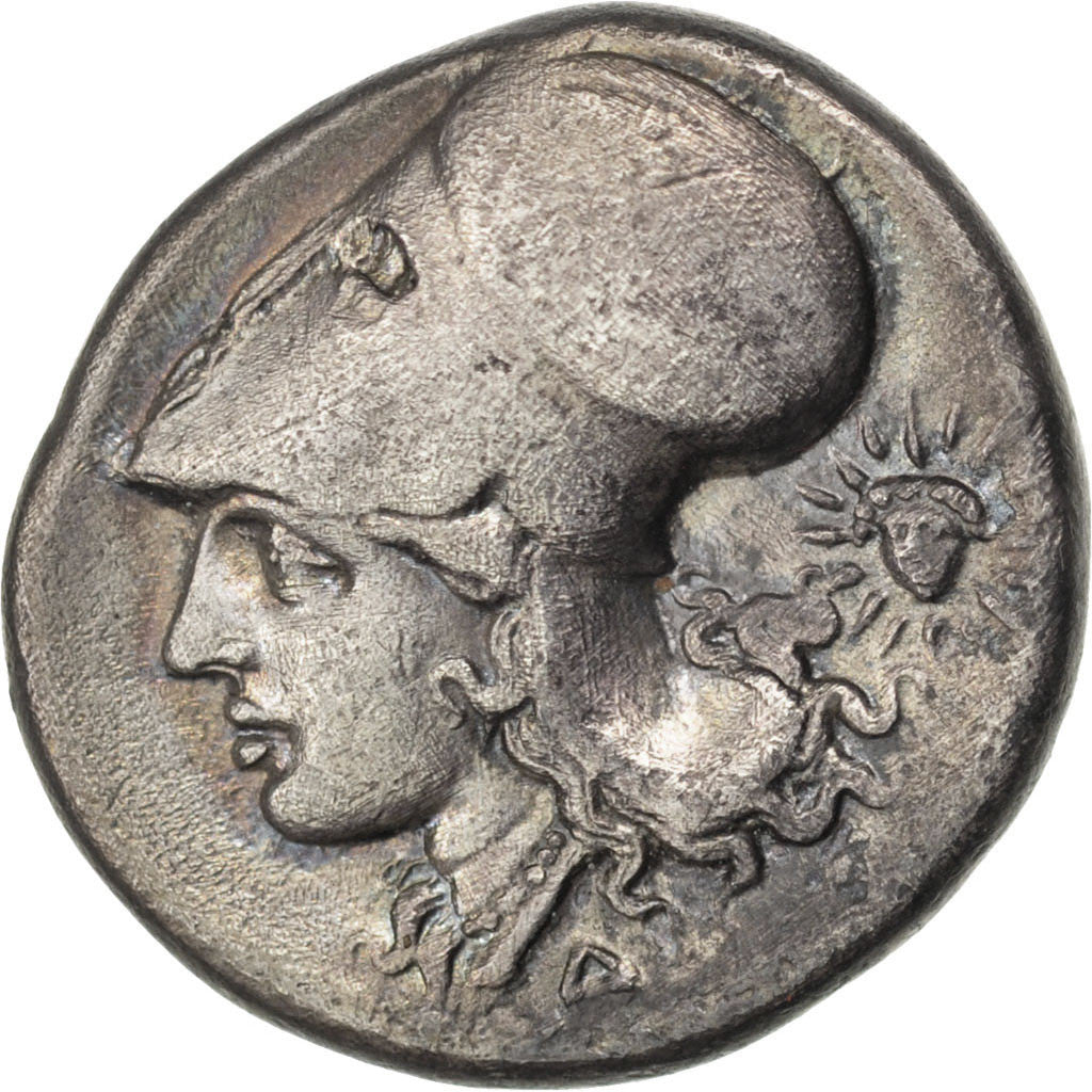 Coin, Corinthia, Corinth (350-338 BC), Athena, Stater, Corinth, AU(50-53)