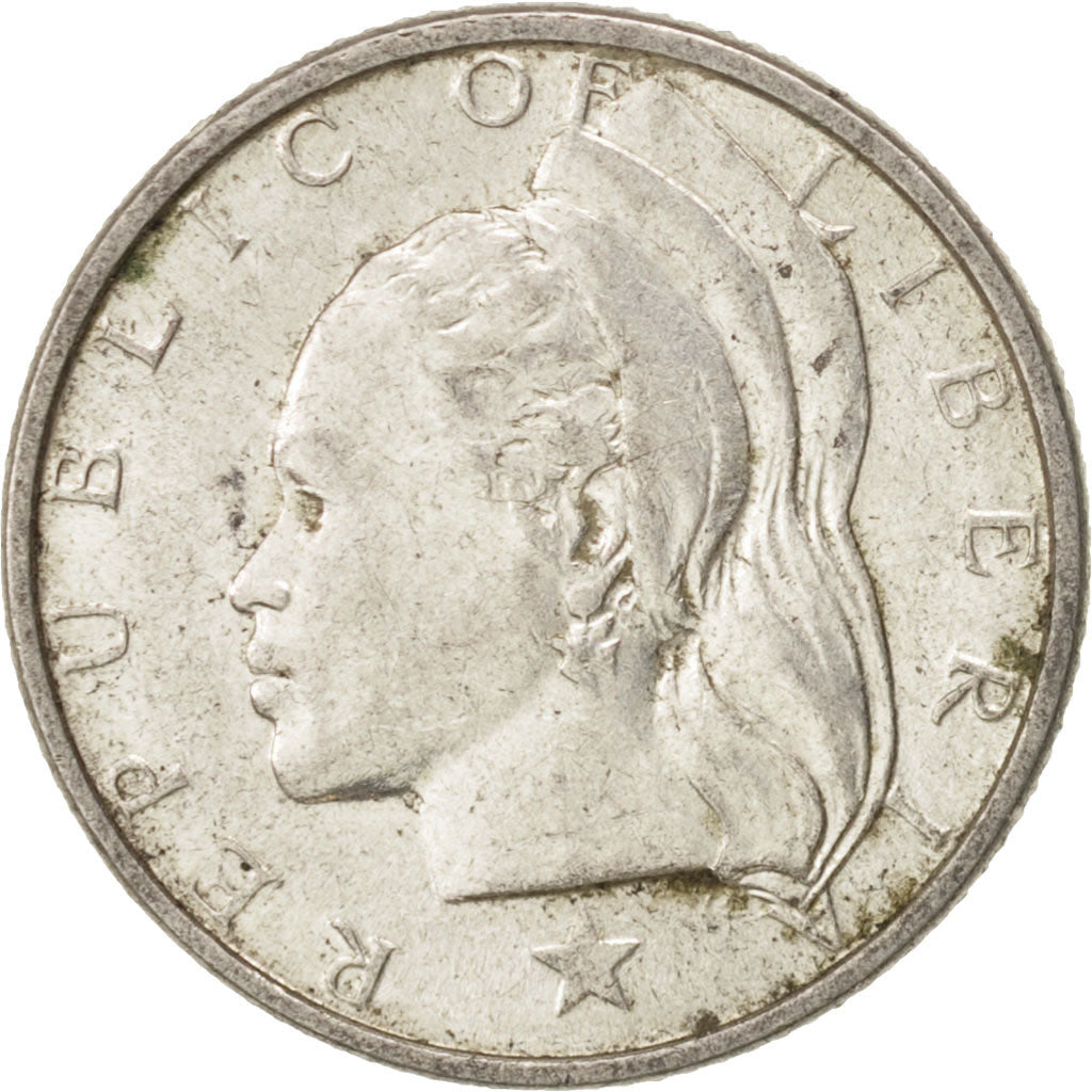 Liberia, 10 Cents, 1960, UNZ, Silber, KM:15